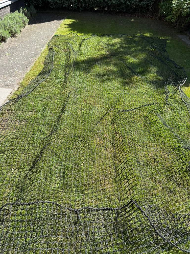 Zwembad of vijvernet 6x3m, Tuin en Terras, Ophalen, Zo goed als nieuw, Minder dan 10 meter