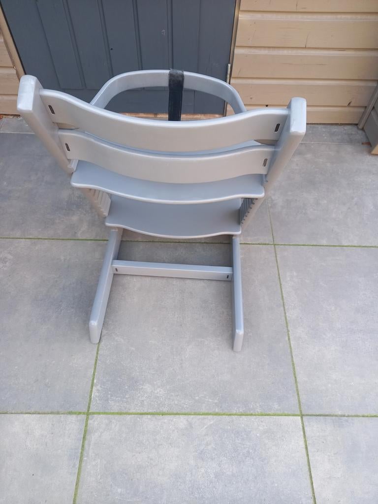 Trip trap stoel oud model, Kinderen en Baby's, Kinderstoelen, Ophalen of Verzenden, Gebruikt, Meegroeistoel, Aanschuifbaar