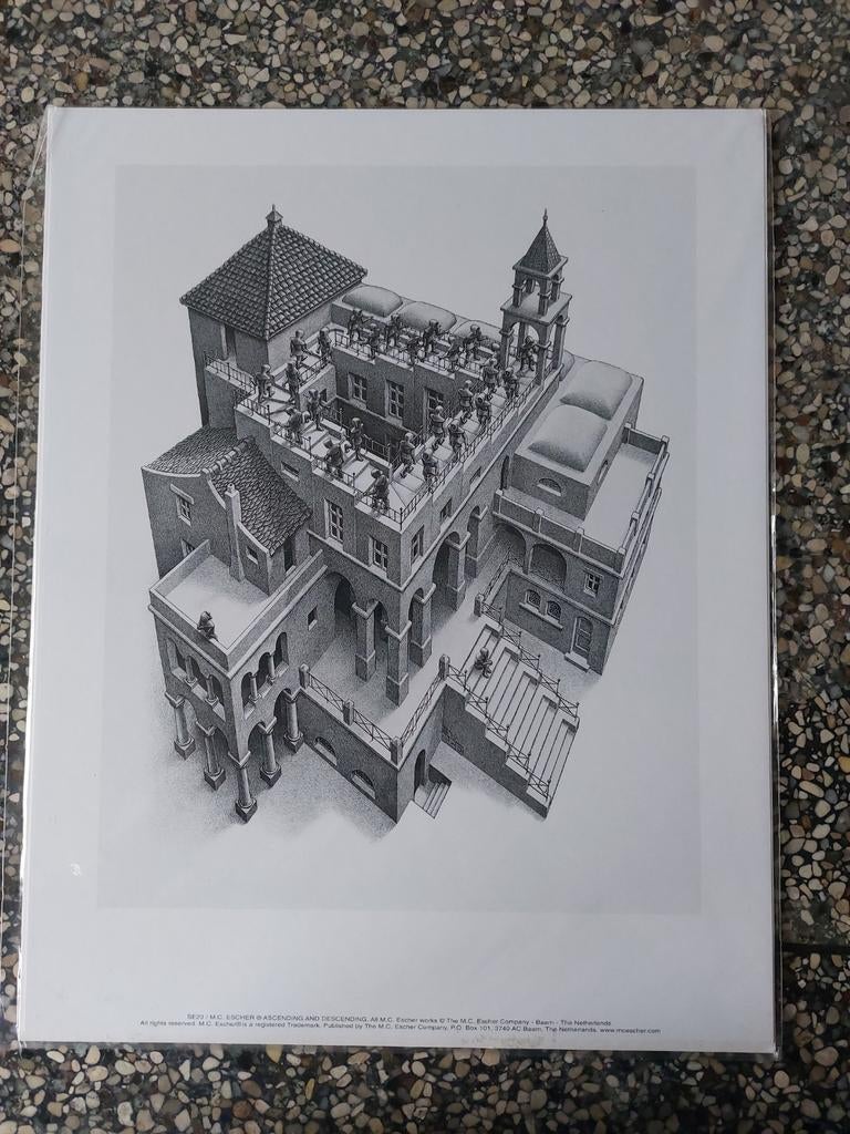Escher Litho - Relativiteit, Ophalen of Verzenden