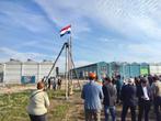 Feestpaal start_bouw verhuur Heistelling Eerstepaal driepoot, Verzenden