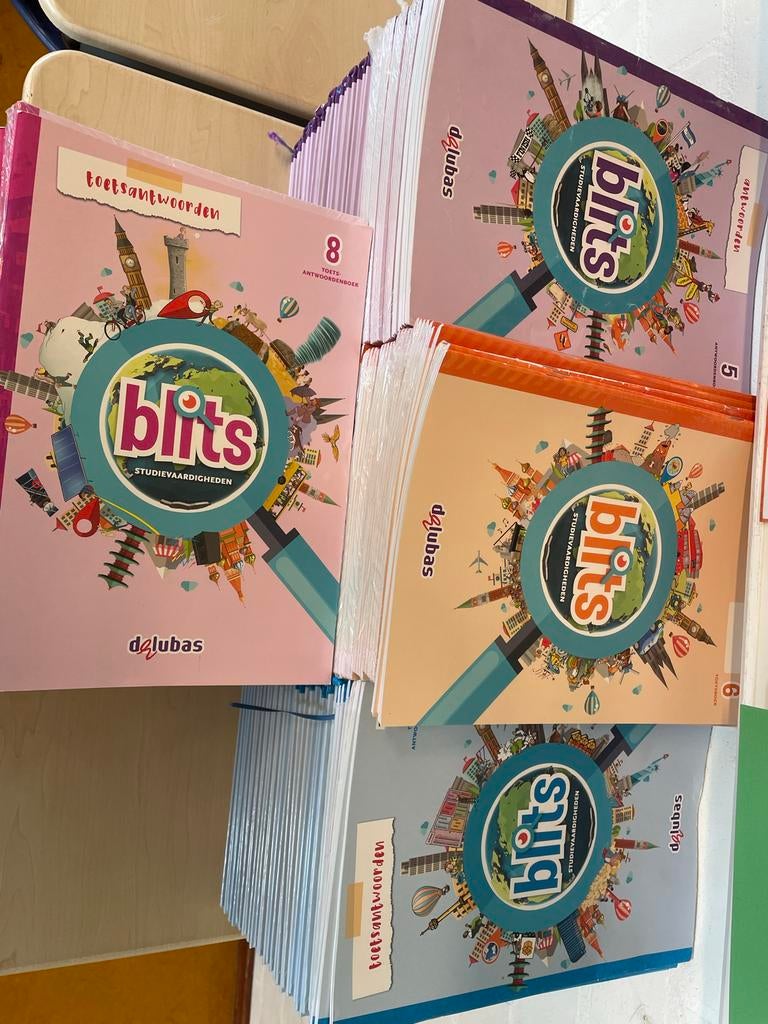 Methode Blits Studievaardigheden Groep 5 t/m 8, Boeken, Schoolboeken, Zo goed als nieuw, Overige vakken, Overige niveaus, Ophalen of Verzenden
