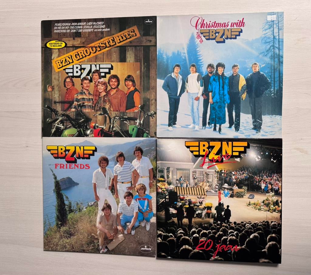 BZN-Lot van 4, Cd's en Dvd's, Vinyl | Pop, Ophalen of Verzenden, Zo goed als nieuw, 12 inch
