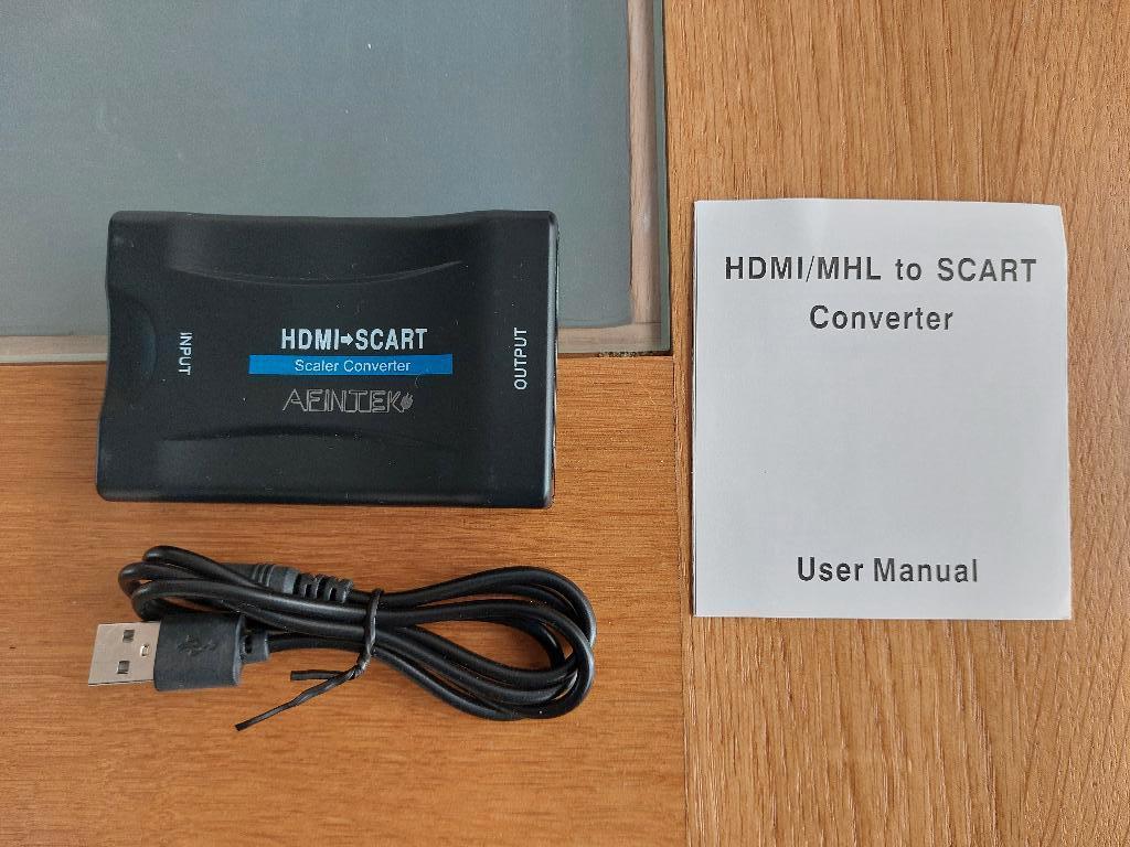 HDMI naar Scart converter, Ophalen, Zo goed als nieuw
