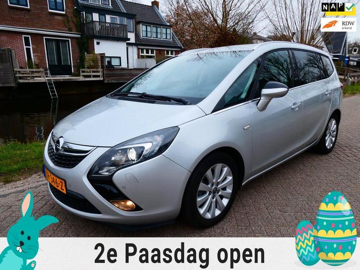 Opel Zafira Tourer 1.4 Cosmo 7-Persoons 1e eig. Clima Navi X, Auto's, Opel, Bedrijf, Te koop, Zafira, ABS, Achteruitrijcamera