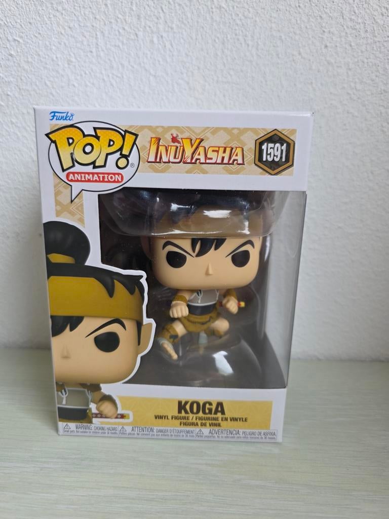 Koga - InuYasha - Funko - 1591, Verzamelen, 21 Holborn Viaduct, London, EC1A 2DY, SupportEMEA@Funko.com, Funko, Nieuw