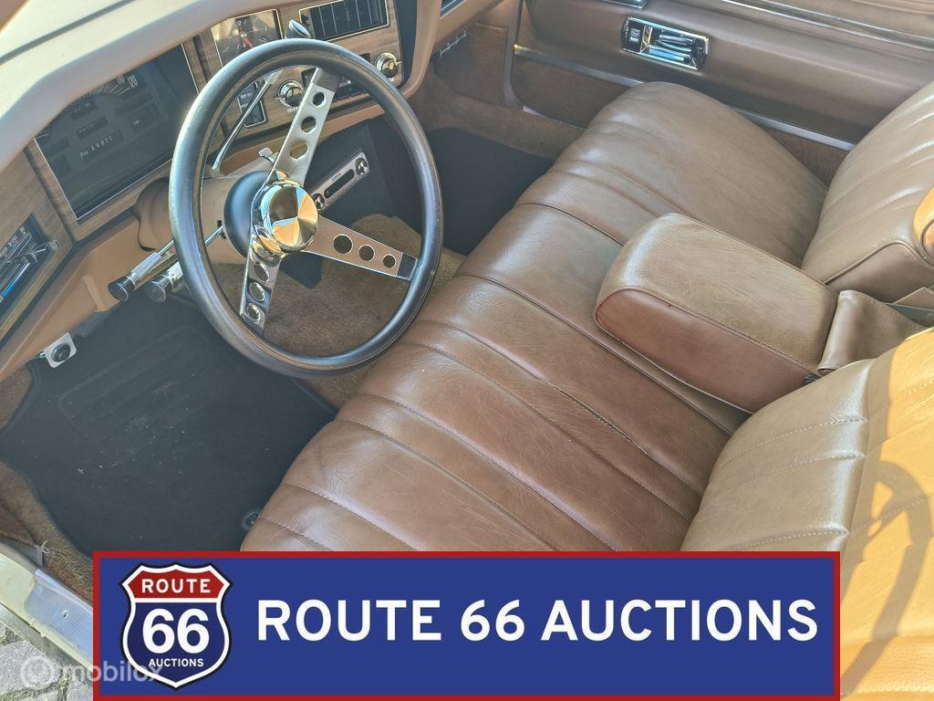 Buick Electra 225 Coupe | 1973 | Route 66 Auctions, Auto's, Oldtimers, Overige carrosserieën, Zwart, Bedrijf, Handgeschakeld