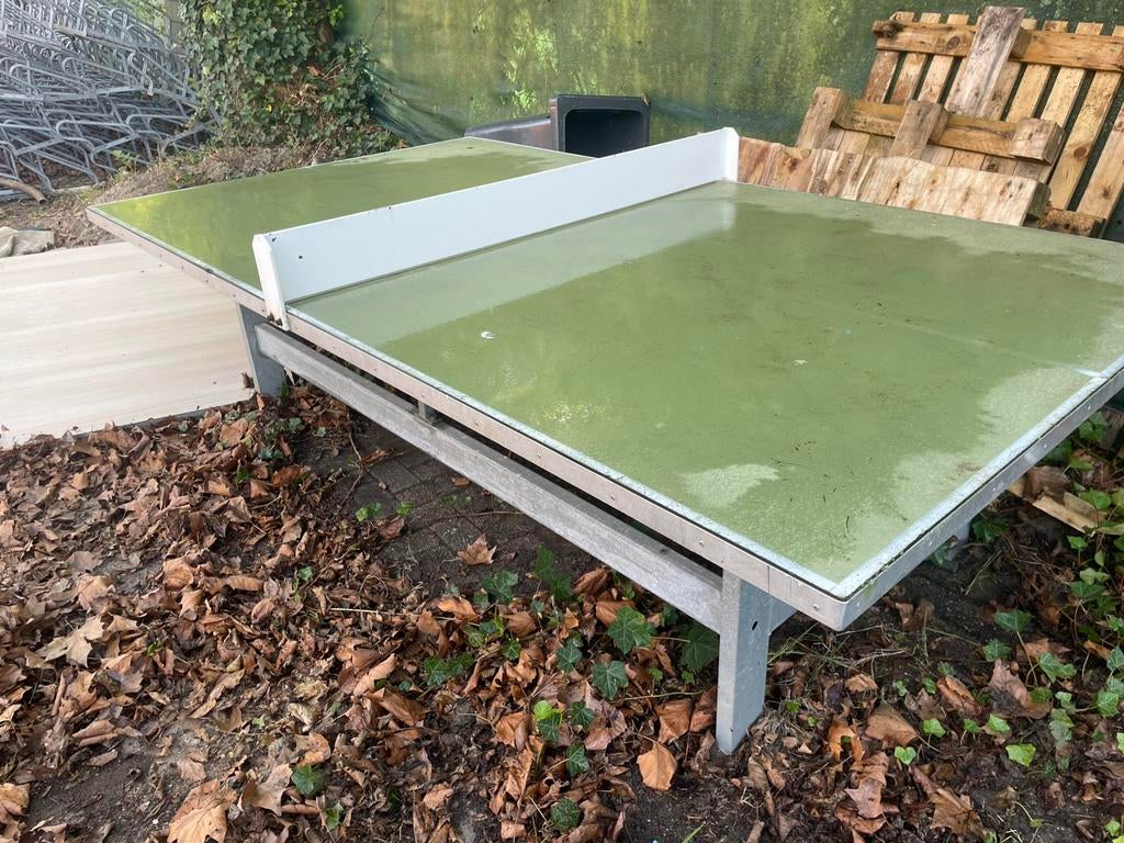 Buiten pingpong tafel, Sport en Fitness, Tafeltennis, Ophalen of Verzenden, Zo goed als nieuw, Tafel Outdoor
