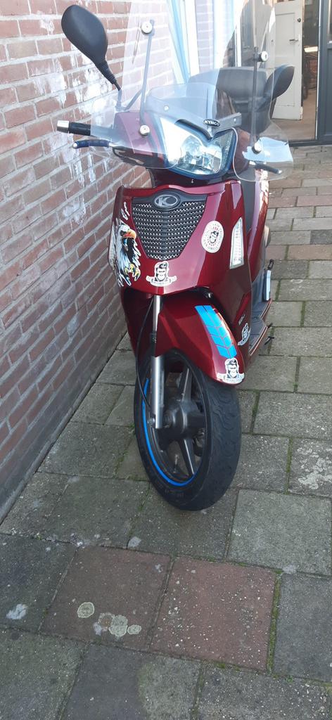 Kymco People S scooter, Ophalen, Overige modellen, Maximaal 45 km/u, Zo goed als nieuw