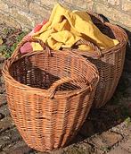Ouderwetse mandjes voor poetsdoeken/aardappelen, Ophalen of Verzenden