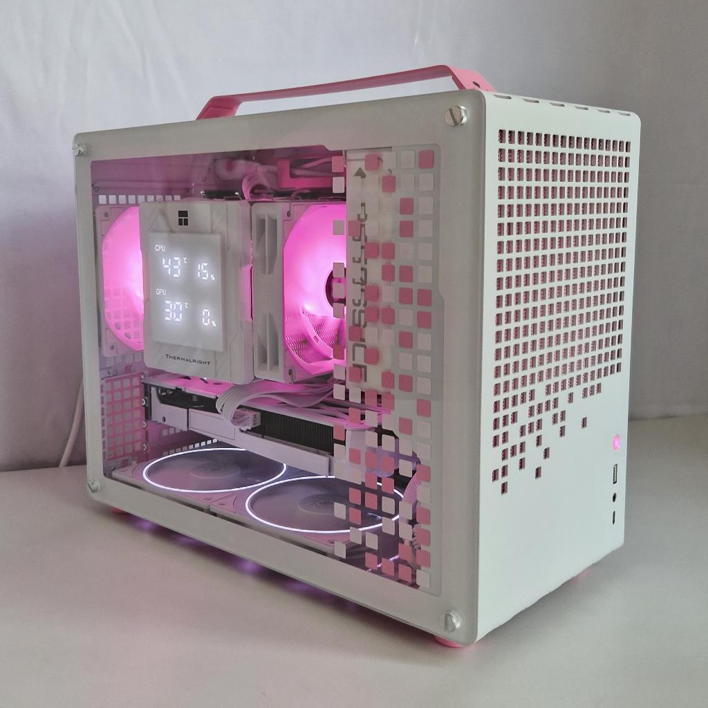 RTX 3060 TI, Ryzen 5 5500, 1TB SSD Witte Gaming PC, Computers en Software, Desktop Pc's, Gebruikt, 4 Ghz of meer, SSD, 16 GB, Met videokaart