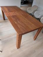 Massief kersenhouten eettafel, Huis en Inrichting, Tafels | Eettafels, Ophalen, 200 cm of meer, 50 tot 100 cm, Zo goed als nieuw