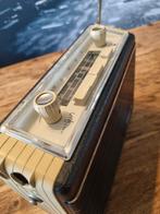 Vintage Blaupunkt Nixie Transistorradio - Zwart/Beige, Ophalen of Verzenden