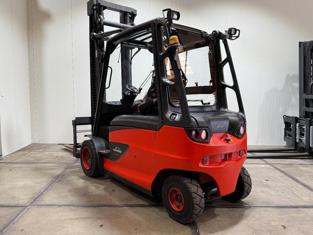 Linde E45 2018 Vorkversteller ACCU 2020 Sideshift HL1217, Meer dan 4000 kg, Elektrisch, Heftruck, Linde
