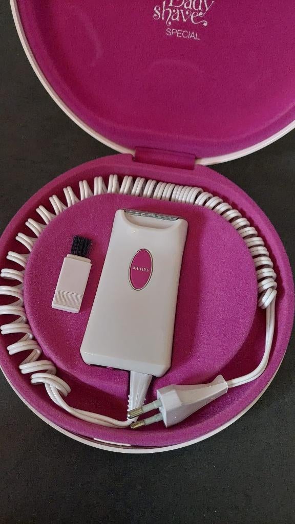 Vintage Philips Ladyshave - prima staat, Ophalen of Verzenden, Gebruikt, Scheren en Epileren