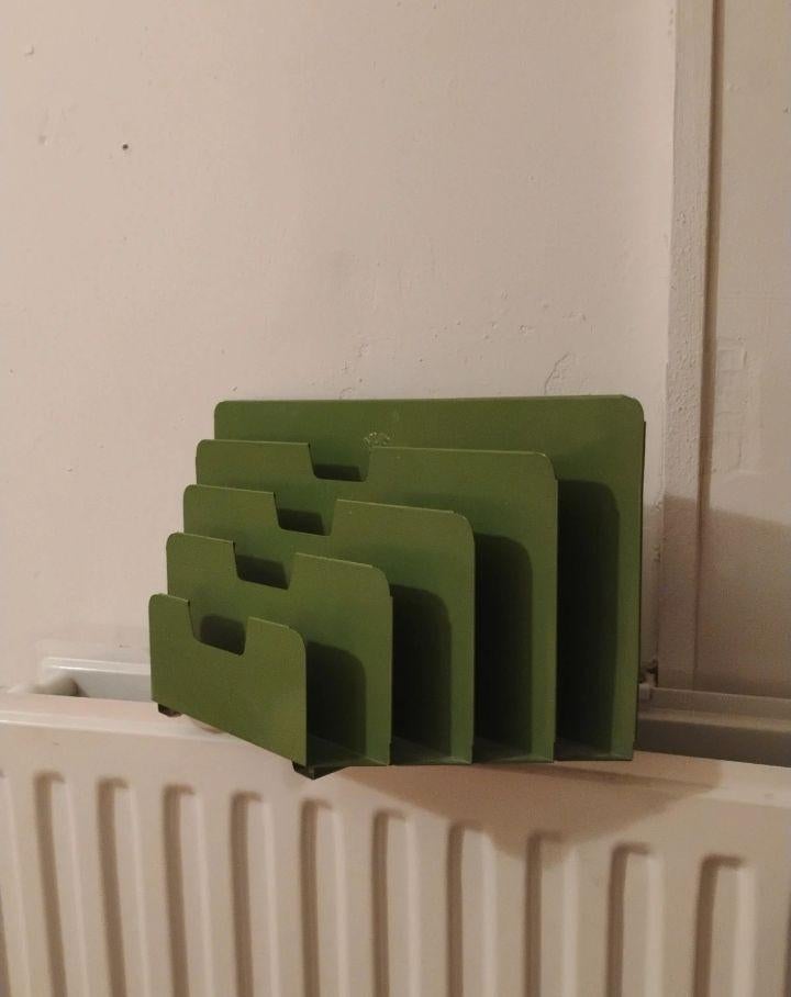 Vintage brievenstandaard NVF – jaren ’60, Diversen, Bureau-accessoires, Gebruikt, Ophalen of Verzenden