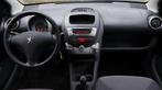 Peugeot 107 1.0-12V XS|5Drs|Elektr.pkkt|NAP|Nette auto., Voorwielaandrijving, Stof, Gebruikt, Zwart