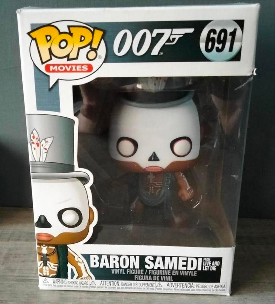 691 Baron Samedi James Bond 007 Funko Pop, Ophalen of Verzenden, Zo goed als nieuw
