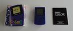 Nintendo Game Boy Color Grape Compleet in Doos, Spelcomputers en Games, Spelcomputers | Nintendo Game Boy, Ophalen, Zo goed als nieuw