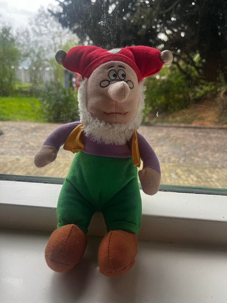 Originele Kabouter Plop knuffel - Studio 100, Gebruikt, Overige merken, Overige karakters, Overige typen