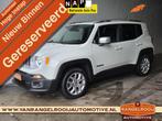 Jeep Renegade 1.4 Limited Aut., stoel-+stuurverw., clima, cr, 4 cilinders, Wit, Origineel Nederlands, 600 kg