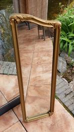 spiegel romantisch goudkleurig lijst, Ophalen, Minder dan 50 cm, Zo goed als nieuw, Minder dan 100 cm