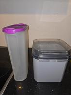 Tupperware voorraadpotten, Ophalen