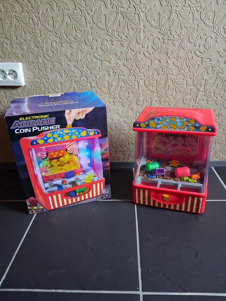 Schuifmachine munten coin pusher, Ophalen of Verzenden, Jongen of Meisje