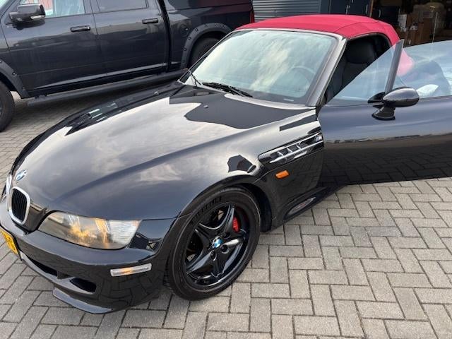 BMW M Roadster Z3, Stoelverwarming, Cabriolet, Zwart, Leder