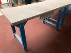 Tafel/Werkbank in hoogte verstelbaar, Doe-het-zelf en Verbouw, Werkbanken, Ophalen, Gebruikt, 120 tot 170 cm