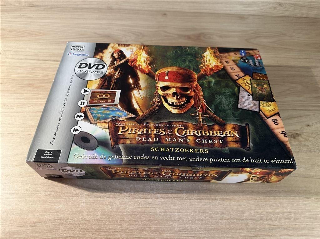 Pirates of the Caribbean - Dead mans chest - s6156, Hobby en Vrije tijd, Gezelschapsspellen | Bordspellen, Verzenden, Zo goed als nieuw