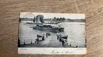 Oude ansichtkaart Nijmegen 1904 Gierbrug Pont, Ophalen of Verzenden, Voor 1920, Gelopen, Gelderland