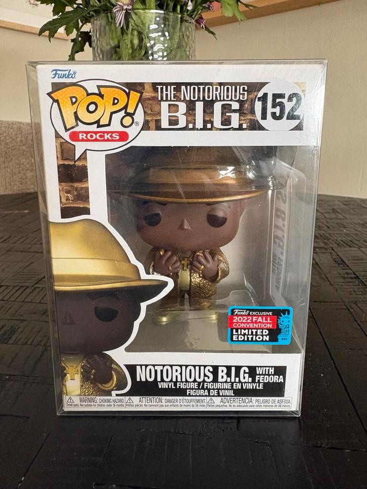 Funko Pop! - The Notorious B.I.G. #152, Verzamelen, Poppetjes en Figuurtjes, Zo goed als nieuw, Ophalen of Verzenden