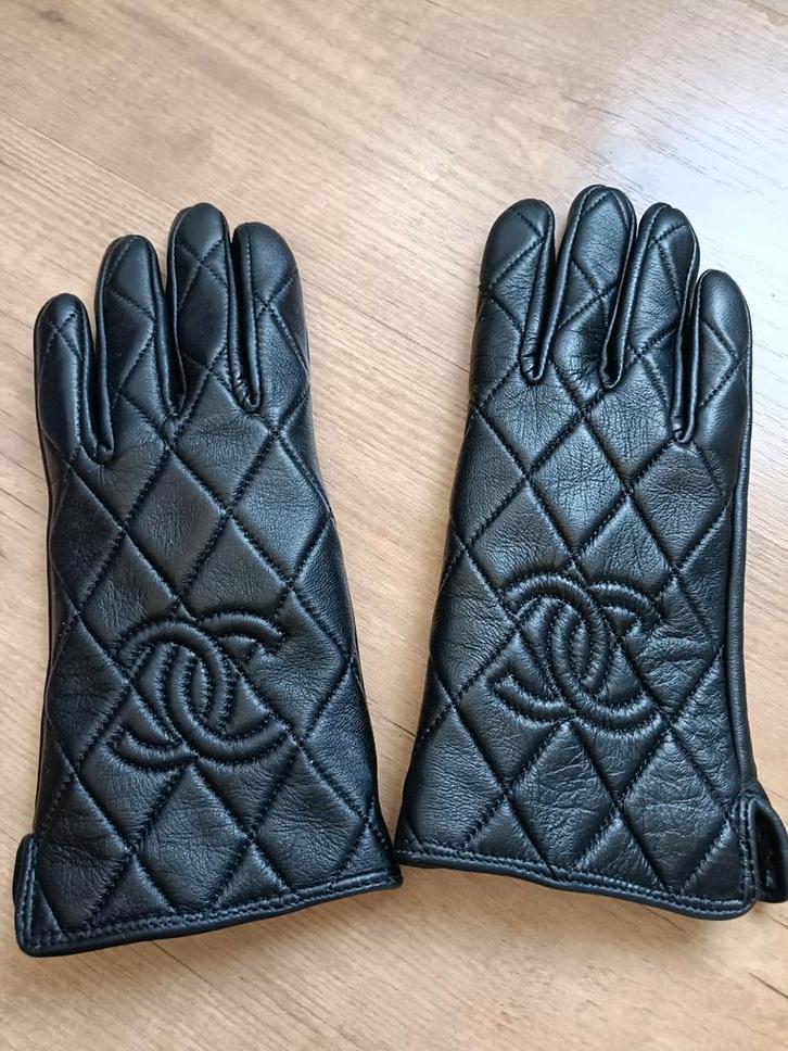 Nieuwe Dames Handschoenen - Zwart Leer, Kleding | Dames, Mutsen, Sjaals en Handschoenen, Nieuw, Handschoenen, Maat 38/40 (M), Ophalen of Verzenden