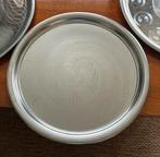 Oosterse dienbladen, Ophalen of Verzenden, Gebruikt, Rond, Metaal