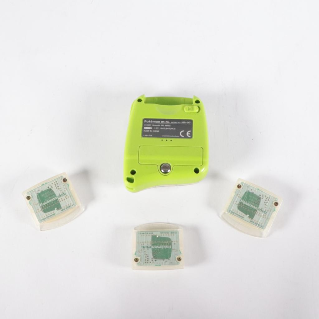 Nintendo Pokemon Mini + Party + Pinnball + Puzzle Collection, Nintendo, Gebruikt, Support@nintendo.com, 11-1 Hokotate-cho, Kamitoba, Minami-ku
Kyoto 601-8501
Japan