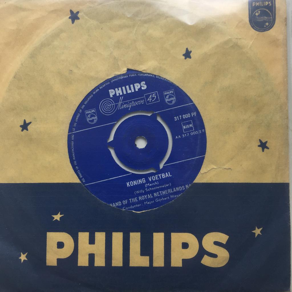 MP951 VOETBAL Oranje singels van 1964-1990, Cd's en Dvd's, Vinyl Singles, Gebruikt, Fotohoes, 7 inch, Single