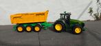 Bruder John Deere tractor met Joskin kiepwagen, Ophalen, Gebruikt