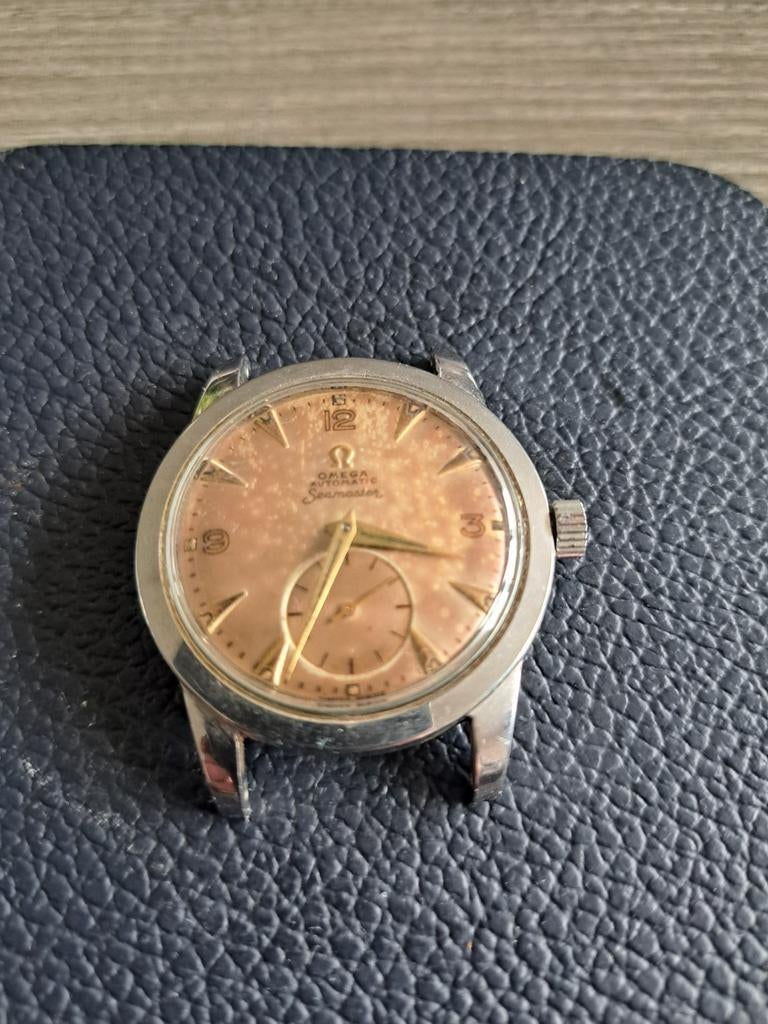 Te koop omega automatic seamaster horloge, Ophalen, Staal, Polshorloge, 1960 of later