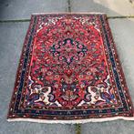 Vintage Perzisch tapijt, rood met bloemmotief 110x155, Gebruikt, Wit, 100 tot 150 cm, Ophalen of Verzenden