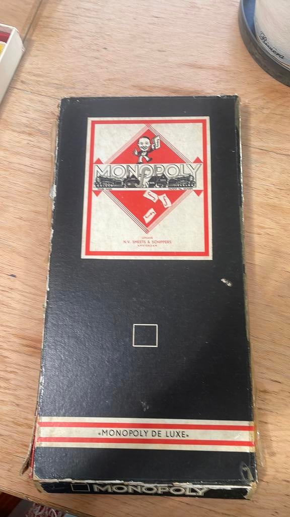 Monopoly de luxe vintage, Hobby en Vrije tijd, Gezelschapsspellen | Bordspellen, Vijf spelers of meer, Ophalen of Verzenden, Gebruikt