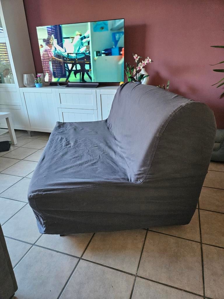 Ikea Lycksele slaapbank - 2 persoons, Ophalen, Gebruikt, Eenpersoons, 190 cm of minder