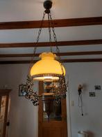 Petroleum hanglamp en schemerlamp te koop, Ophalen, Zo goed als nieuw