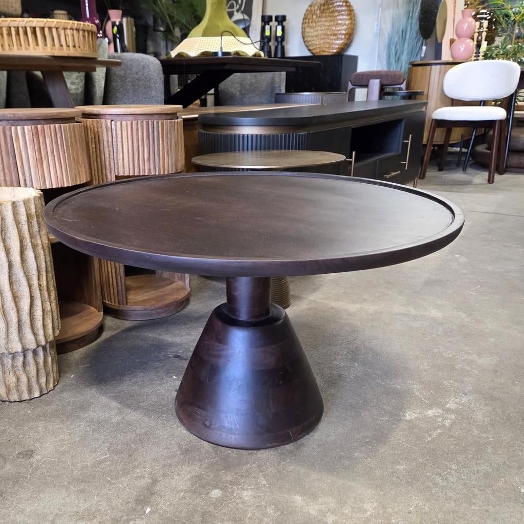 Ronde Salontafel Jade Mangohout 75 cm van Benoa, Ophalen
