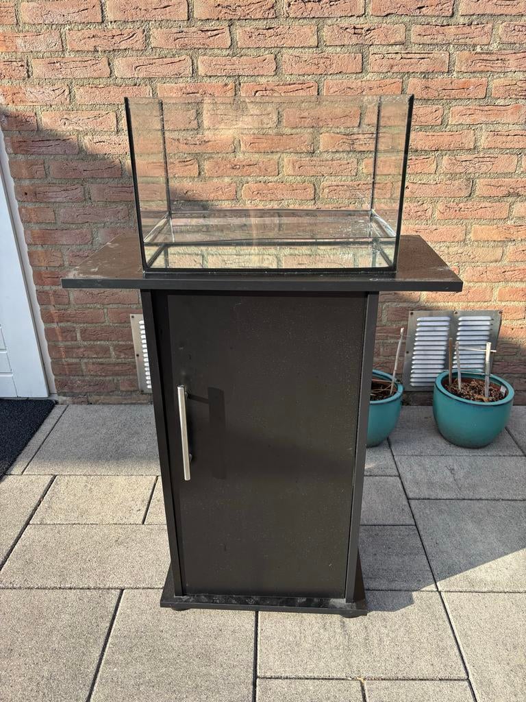 Aquarium 35 liter, Ophalen, Leeg aquarium