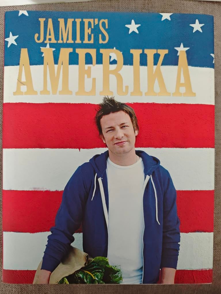 Jamie's Amerika - Kookboek van Jamie Oliver, Boeken, Kookboeken, Ophalen, Hoofdgerechten, Zo goed als nieuw, Jamie Oliver
