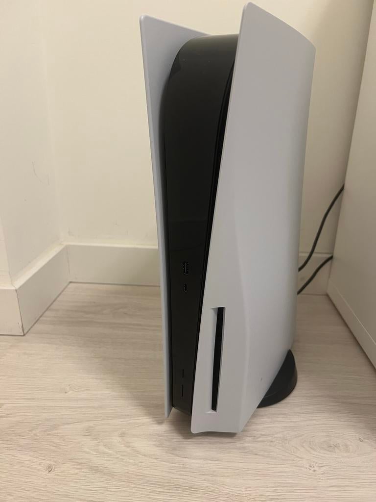 PlayStation 5disc met kabels en spellen (zonder controllers), Ophalen, Zo goed als nieuw, Playstation 5