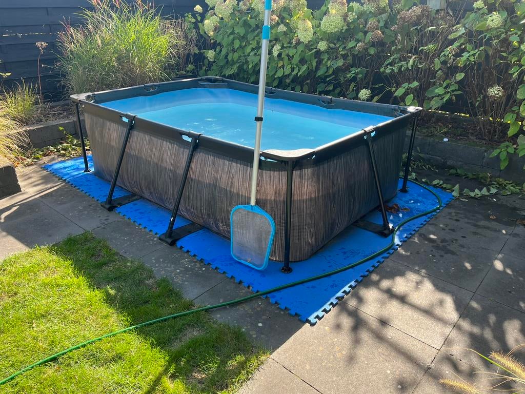 Zwembad complete set met warmtepomp, Tuin en Terras, Ophalen