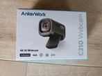 Ankerwork 4K C310 webcam nieuw in doos, Computers en Software, Webcams, Ophalen of Verzenden, Nieuw