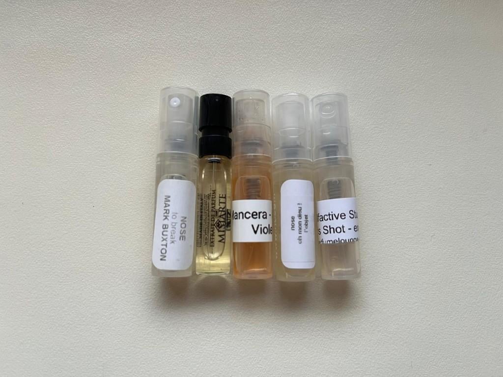 Niche parfum samples proefjes, Verzenden, Zo goed als nieuw