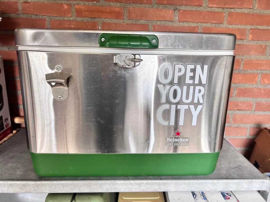 Heineken Koelbox, Ophalen, Zo goed als nieuw, Koelbox, Koelelement